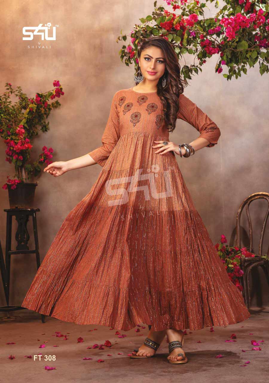 Flairy Tales Vol-3 Cotton Anarkali Kurti Set Flairy Tales Vol-3 Cotton Anarkali Kurti Set